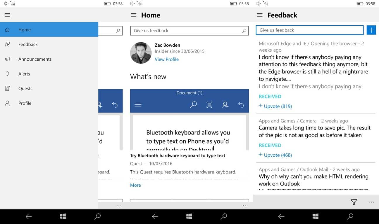 Windows 10 Redstone: New 'Feedback Hub' merges Insider and Feedback ...